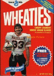 wheaties box covers 1984 boxes since favorite some